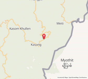 Map of Boljang, Manipur