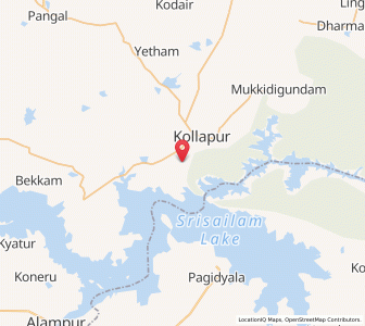 Map of Bollaram, Andhra Pradesh
