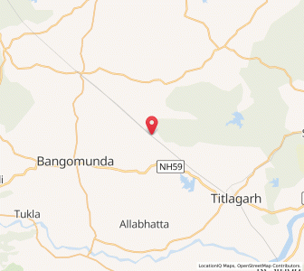 Map of Bondabal, Odisha