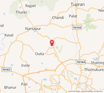 Map of Bontapalli, Andhra Pradesh