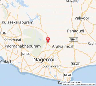 Map of Boothapandi, Tamil Nadu