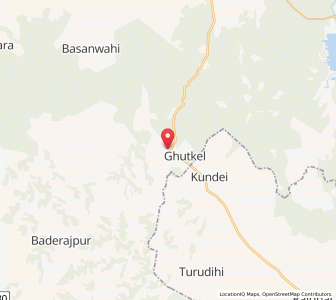 Map of Borai, Chhattisgarh