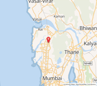Map of Borivli, Maharashtra
