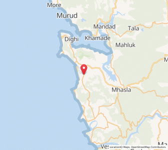 Map of Borlai Panchaitan, Maharashtra