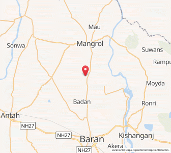 Map of Both, Rajasthan