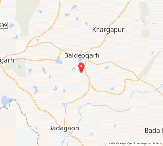 Map of Brijbhanpura, Madhya Pradesh