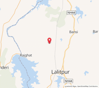 Map of Bucha, Uttar Pradesh