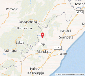Map of Budarasingi, Andhra Pradesh