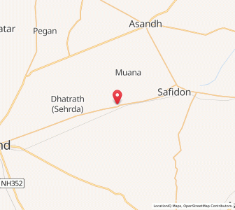 Map of Budha Khera Kalwa, Haryana