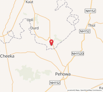 Map of Budhmor, Punjab