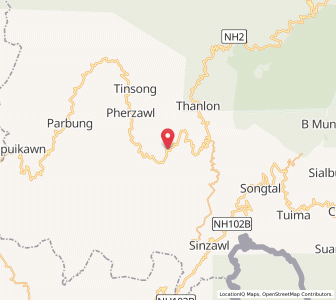 Map of Bukpi, Manipur