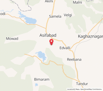 Map of Burgguia, Andhra Pradesh