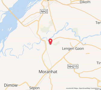 Map of Burhi Khow, Assam