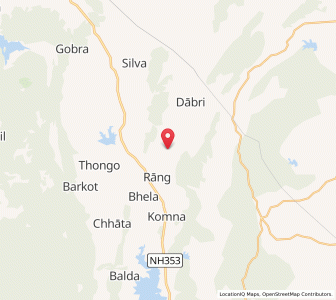 Map of Burhikamna, Chhattisgarh