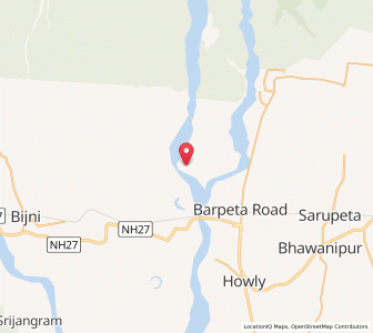 Map of Buri Khamar, Assam
