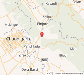 Map of Burj Tanda, Haryana