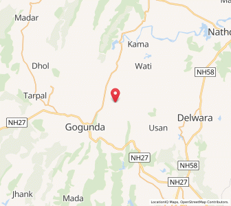 Map of Butala, Rajasthan