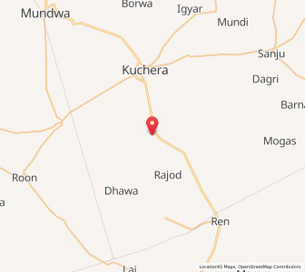 Map of Butati, Rajasthan