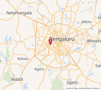 Map of ByatarayanaPura, Karnataka