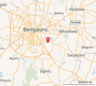 Map of Central Government Quarters, Tamil Nadu