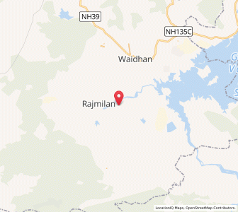 Map of Chachar, Madhya Pradesh