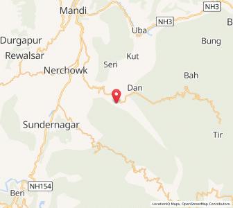 Map of Chachyot, Himachal Pradesh