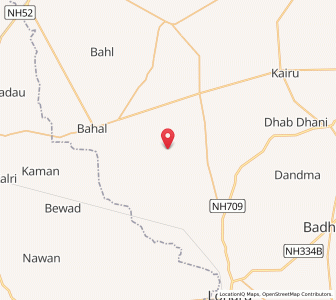 Map of Chahar Kalan, Haryana
