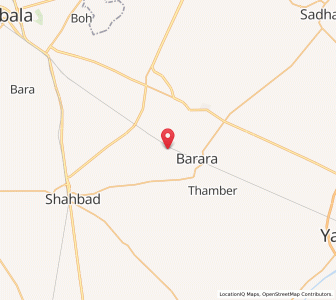 Map of Chahil Majra, Haryana