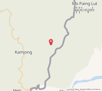 Map of Chahong Khuno, Manipur