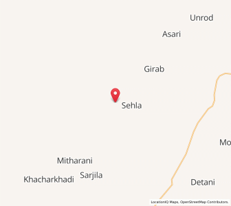 Map of Chaitrori, Rajasthan