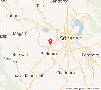 Map of Chak Kale Khan, Kashmir