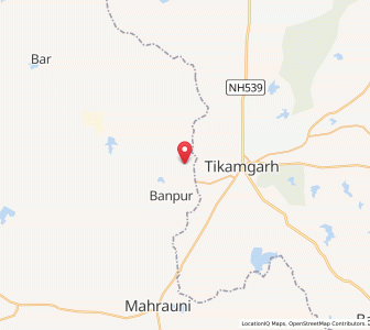 Map of Chakaura, Uttar Pradesh