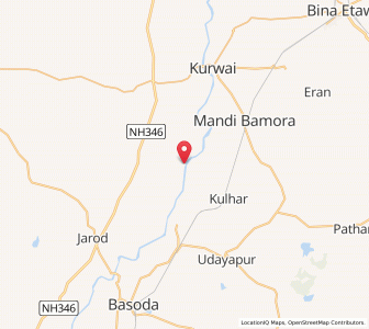 Map of Chakbakwara, Madhya Pradesh