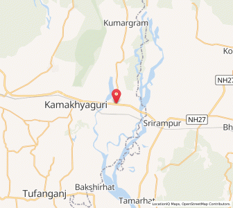 Map of Chakchoka, West Bengal