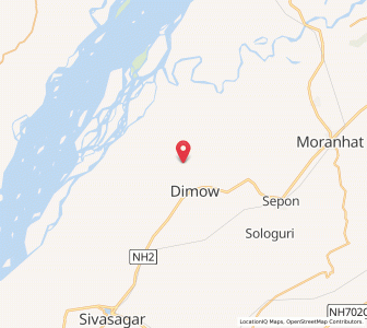 Map of Chakialgaon, Assam