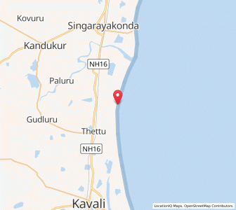 Map of Chakicherla, Andhra Pradesh