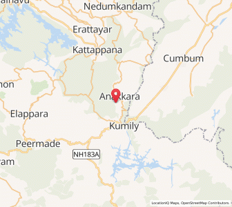 Map of Chakkuppallam, Kerala
