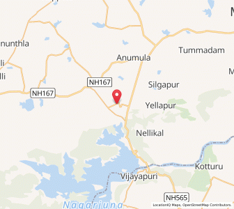 Map of Chalkurti, Andhra Pradesh