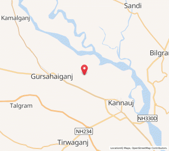 Map of Chamar Purwa, Uttar Pradesh