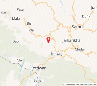 Map of Chamian, Uttarakhand
