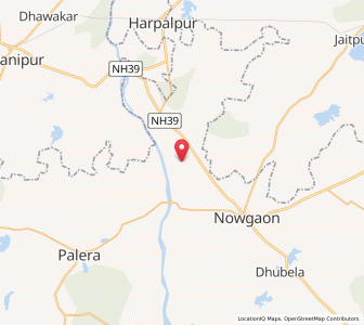 Map of Chamrua, Madhya Pradesh