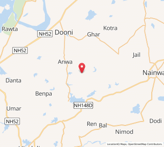 Map of Chanandpura, Rajasthan