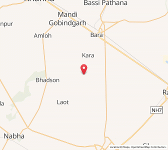 Map of Chanarthal, Punjab