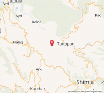 Map of Chanawag, Himachal Pradesh