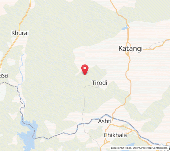 Map of Chandadoh, Madhya Pradesh