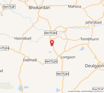 Map of Chandai Tumbri, Maharashtra