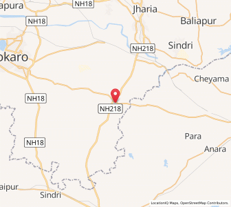 Map of Chandankiari, West Bengal