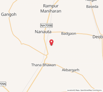 Map of Chandenamal, Uttar Pradesh