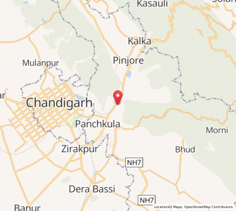 Map of Chandimandir, Haryana