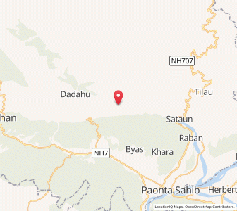 Map of Chandni, Himachal Pradesh